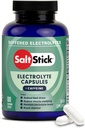 Caffeine ile SaltStick Electrolytes - Salt Pills ve Electrolytes for Run, Hydration, Leg Cramps Relief, Sports Recovery, Hiking Essentials - Salt, Magnezyum, Pyum, D3 - 100 Count