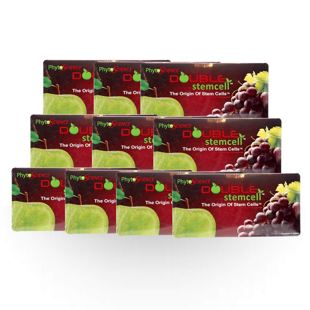(İspanya kalitesi Formula) 10x Phytoscience PhytoCellTec Apple Grape Double StemCell Kök Hücresi PhytoScience