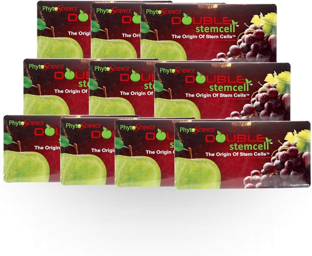 (İspanya kalitesi Formula) 10x Phytoscience PhytoCellTec Apple Grape Double StemCell Kök Hücresi PhytoScience