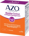 AZO Έλεγχος της ουροδόχου κύστης με Go-Less® & Διαχείριση βάρους Συμπλήρωμα διατροφής 