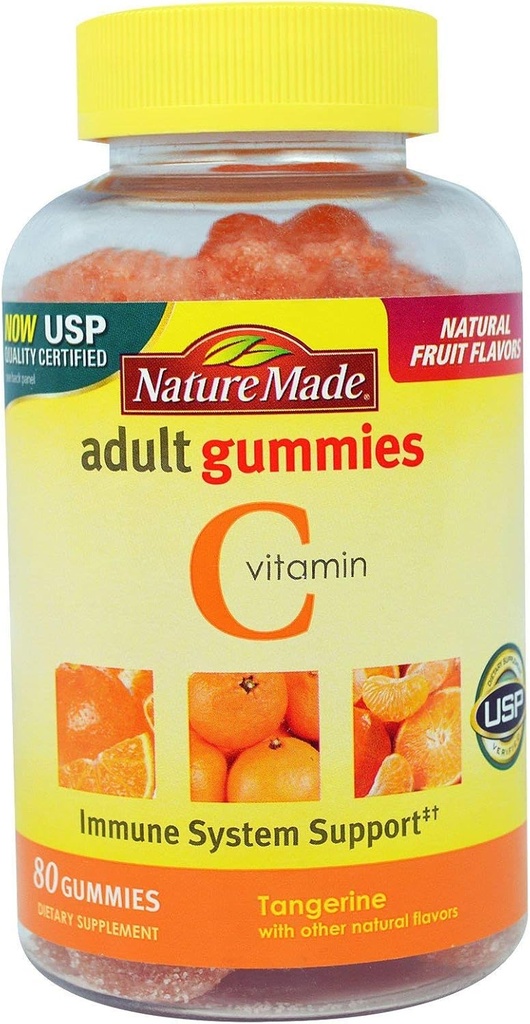 Nm Yetişkin Gummies Vitaminleri 80ct Pv Yetişkin Gummies Vitamin C 80ct