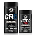 PMD Sports CR5 Profesyonel Kretine Kompleksi (240 Capsules) Spor Nitro Nitrik Oksit (90 Capsules)