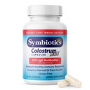 Symbiyotiks Colostrum 60ct Sebze Capsules - Immunity Support - Lactoferrin Supplement & Colostrum Protein Immunoglobulin - 25% lgG Antibodies - Gluten Free Free