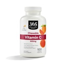 365 by Whole Foods Market, Chewable Vitamin C 500 mg, Natural Citrus Flavor, Vegan, 100 Tablet