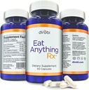 Dirobi, Xylose Isomerase Fructose Malab Metaboli Enzymes, FISOAP Tamam, Daha İyi Lactose için Digestive Enzymes, Fat, protein & Carbohidrat Digestion Gas & Bloating Relief 60 Capsules