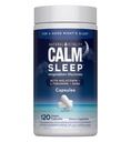 Doğal Vitality Calm Sleep Magnezyum Supplement, Melatonin & Magnezyum Citrate, Sleep Aid Capsules, Gluten Free, Vegan, Non-GMO, Helps The Body Ease into Sleep, 120 Capsules