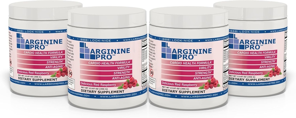L-ARGININE PRO | 5,500 mg L-Arginine Plus L-Citrulline 1,100 mg Raspberry Toz İçecek Mix Supplement for improve Nitrik Kalınlık Prodüksiyon için Tamamlandı