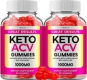 (2 Pack) Μεγάλη Αποτελέσματα Keto ACV Gummies - Advanced Formula Great Results Keto συν ACV Gummies Apple Cider Vinegar Μεγάλη Αποτελέσματα ACV Gummies Dietary Supplement Κριτικές (120 Gummies)