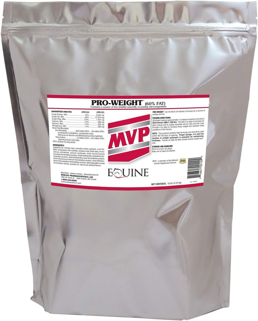 Pro-Weight 10lb για υγιή αύξηση βάρους στα άλογα