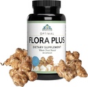Optimal Sağlık Sistemleri Flora Plus | Ultimate Intestinal & Digestion Health | 9 Patentli Probiyotiks + Artichoke + Opti-Blend System | 90 Capsules