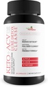 90 Day Keto + Acv Luxe Detox Cleanse - Psyllium Keto Detox Cleanse 90 Day Supply - Gut Bloat & Belly Boyutu - Full Body Cleanser - Premium DW Acv Luxe Cleanse Keto Luxe