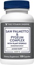 The Vitamin Shoppe Saw Palmetto & Pygeum Complex (120 Capsules)