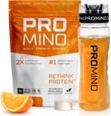 Proteinleri Yeniden Düşünmek, 2X Whey proteininden Daha İyi, Mega-Dose Leucine (EAA + BCAA), Ultra-Fast-Acting Muscle Recovery, NSF sertifikalı, Kas Even While Sleep* - Orange, 30 Servisler