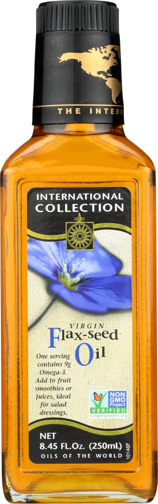 International Collection Oil Flax Seed - 8,45 OZ (πακέτο των 3)