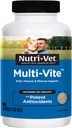 Nutri-Vet Multi-Vite Chewables for Adult Dogs, Daily Multivitamin & Mineral Supplement for General Health, Immune Support, and Balanced Nutrition, 180 Count Count Count Count