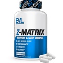 EVL Post Workout Recovery Supplement - ve çinko - ZMatrix Çinko Uyku Desteği ve Kas Health için Kar Kurtarma Tamamı