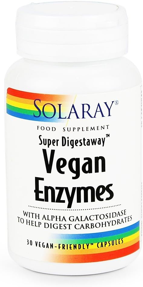 Solaray Vegan Enzymes 30 kapsül