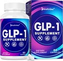 GLP-1 Supplement, Doğal GLP1 Kadınlar ve Erkekler için Probiyotik, Hops & Green Tea Extract, GLP 1 Supplements for Gut, Enerji, GLP-1 & Genel Sağlık - 60 Capsules