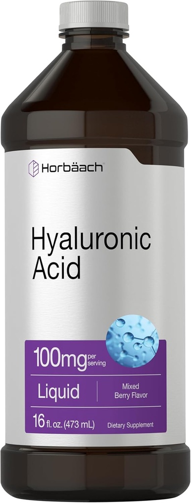 Horbäach Liquid Hyaluronic Acid Supplement 