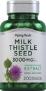 Piping Rock Süt Butle Supplement | 3000 mg | 200 Capsules | Interd Herbal Extract | Non-GMO, Gluten Free