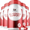 5 Pack - Glycogen Support, Wonderfix Glycogen Control Advanced Formula, Glycogen Capsules, Glycogen Fix with Powerful Materialss, 30 Capsules Per Şişe 150 Days