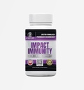 IMPACT IMMUNITY 12IN-1 Immune System Support with Elderberry, C, B6, B12, Riboflavin (B2), çinko, D3, Quercetin, Thiamin Fisetin, L-Leucine & Probiyotik- Made in USA- (90)