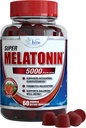Mucize Melatonin Gummies Kids Yetişkinler 5 mg - Ekstra Güçlü Uyku Mumls Çocuklar ve Yetişkin Calm Uyku Yardımı
