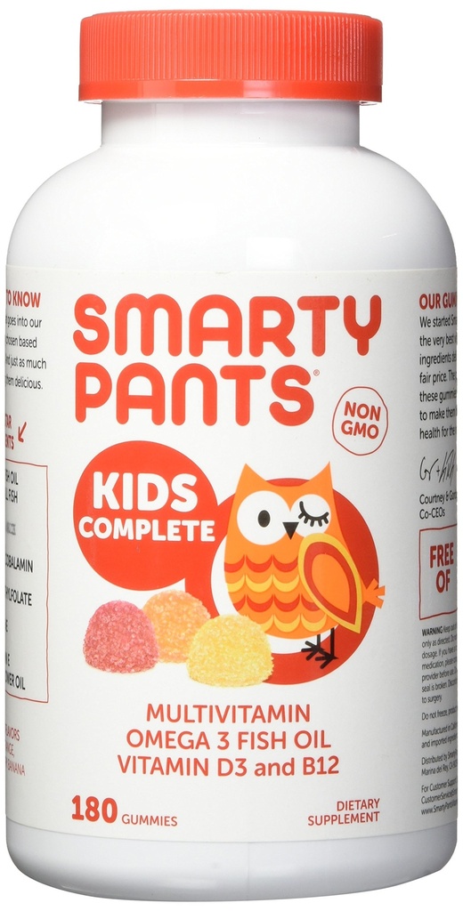 SmartyPants παιδιά πλήρη Multi-Vitamin, 180 Gummies (1)