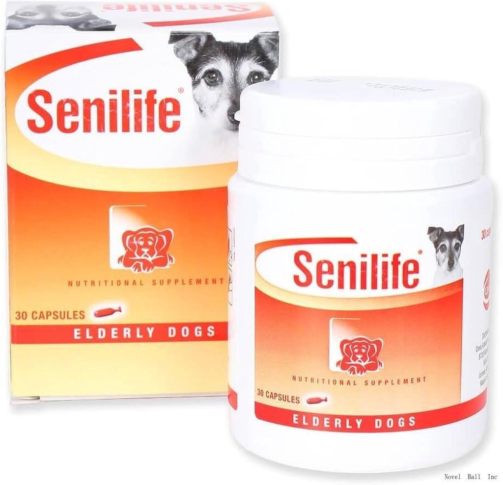 Brain Function Support Aging Pet Nutritional Supplement /D59010B Büyük Köpekler için Beslenme Tamamını ( 50 lbs)- 30 / Box