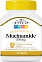 21. Yüzyıl Niacinamid 500 mg Prolonged Release Tabletleri, 110 Kont
