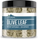 Earthborn Elements Olive Leaf Extract 200 Capsules, Pure & Undiled, No Wordss