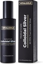 True Colloidal Silver 60 PPM - Free from Ionic Silver - 100ml Glass Bottle with Atomiser Spray Cap