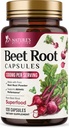 Arıt Kök Capsules 1300 mg - Ekstra Kuvvetli Kırmızı Arıtroot Toz Tamamı – Nitrik Çimento Üretimi, Kalp Sağlığı ve Doğal Enerji – Non-GMO, Vegan, Gluten Free – 120 Veggie Capsules