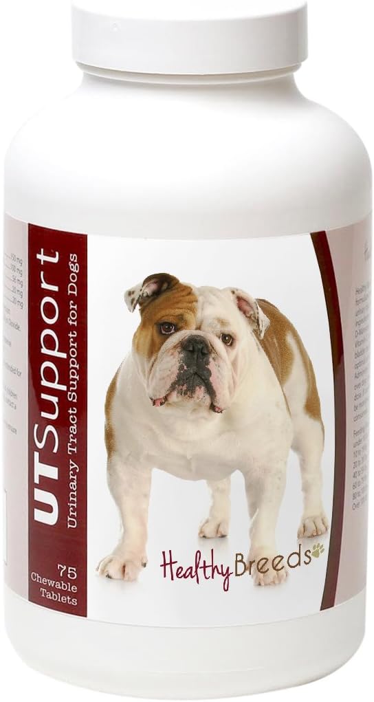 Sağlıklı Breeds Bulldog Cranberry Chewables 75 Count