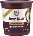 At Health Shur Hoof Supplement for Horses, Helps Grow Güçlü, Sert Hooves, 2.5 Pound, 40 Day Supply