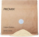 ProMix Beslenme Plant-Based Vegan Protein Tozu, Unflavored - Pea Protein & Vitamin B-12 - post Workout Fitness & Beslenme Shakes, Smoothies, Baking & Cooking Tarifleri - 2.5 Pound (Paket 1)
