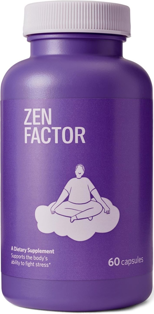 Zen Factor Supplement with Passionflower and Phosphatidylserine - 60 Κάψουλες