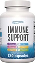 6'da 1 Immune Support 120 Capsules Güçlü Yaşlılık, Echinacea, Ginger, C 650 mg, Vitamin D3 5000 IU & çinko Picolinate 30 mg- Immune ATM Supplement for Yetişkinler and Kids Kids