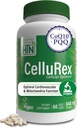 Sağlık Thru Beslenme CoQ10 Plus PQ ve Red Spinach | Hücre | Hücre | Hücreler Beyin Circulation Energy ve Mitochondria Function Desteği için optimize | sertifikalı Vegan | Non-GMO ( 60)