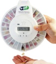 e-Pill MedTime Pro - Basit İzleme ve Güvenilir İlaç Yönetimi için Clear Lid ile Güvenli Kilitli Otomatik Pill yapıştırıcısı