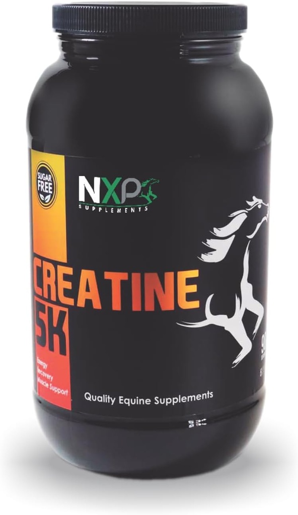 Creatine 5K - Ενέργεια μυών υποστήριξη αποκατάστασης δύναμη αντοχής Stamina συμπληρώματα για άλογα 5 lb (90 εξυπηρετούν)