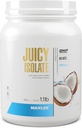 Maxler Juicy Isolate Protein Powder - Clear Whey Isolate - Low Lactose, Fat Free, Sugar Free Muscle Recovery Drink for Pre & Post Workout - 90% of Protein per Serving - Coconut 1.1 lb (20 Servings)
