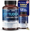 Süt Butle ile TUDCA Supplement –% 85 Silymarin Flavonoids – Destekler Liver Wellness & Digestive Health – ABD'de Made in the USA