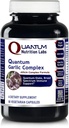 Kuantum Beslenme Laboratuvarları Kuantum Kompleksi - Allicin Supplements, Pil Pills, Allicin Extract, I Ekstraksiyon, Organik Capsule Capsules, Immune Support - 60 Vegetarian Capsules