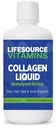 Life Source Vitamins Collagen Liquid - 1992-16 f oz - 30 Day Supply. Tip 1 ve 3 Collagen. Bones, Joints, Hair, Skin, Nails, Wrinkles.