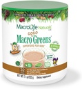 MacroLife Naturals MacroCoco Greens Chocolate Superfood Toz for Kids Raw Fruits Veggies Probiyotiks & Digestive Enzymes, Immunity Energy, Non-GMO, Vegan, Gluten, Dairy Free - 7oz (32 hizmet)