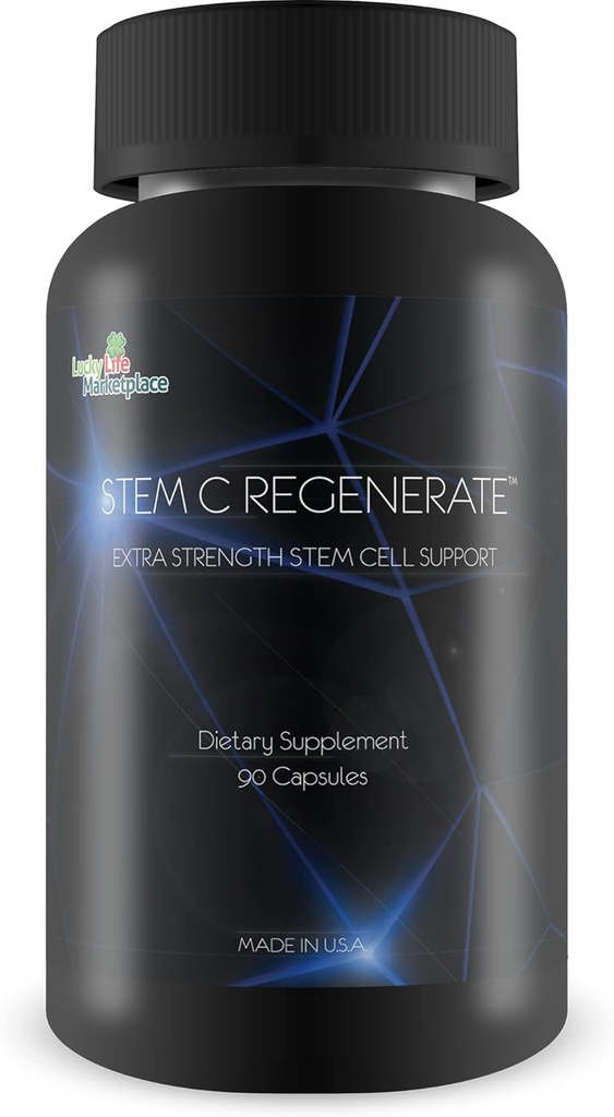 Stem C Regenerate - Natural Stem Hücre Desteği - Doğal Stem Hücrelerini Güçlendirmeye Yardımcı Olunur, Aid Azaltılmış Inflammation ve Oxidation - Best Stem Hücre Supplements Self Proclaimeded