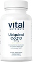 Vital Nutrients Ubiquinol CoQ10 100mg | Activated Form of Coenzyme Q10 | Potent Antioxidant to Support Cardiovascular and Brain Health* | Gluten and Dairy Free | 60 Vegetarian Softgels