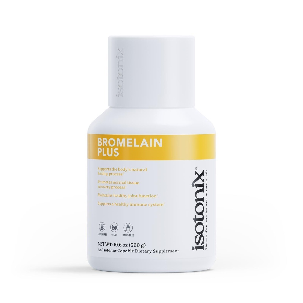 Isotonix Bromelain Plus - protease enzimleri, White Willow bark & bromelain Ortak Sağlığı teşvik eder. Non-GMO, Gluten Free. by Market America (30 hizmet)