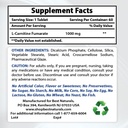 En İyi Doğallar L-Carnitine 1000 mg & Ashwagandha Çeviri 500 Mg